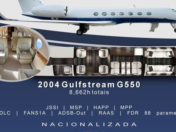 GULFSTREAM G550 2004 – Pristine Condition